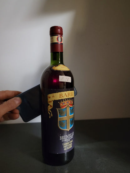 Brunello Di Montalcino Fattoria dei Barbi 1993 botti. 75 cl 13%