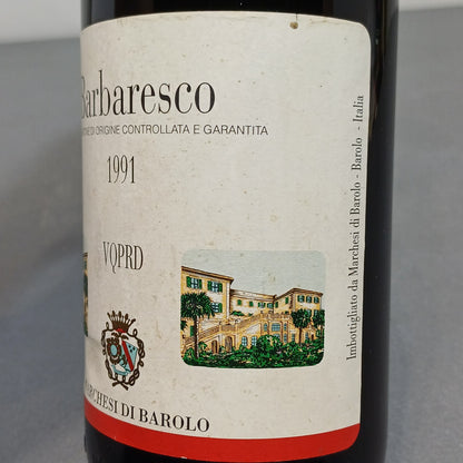 Barbaresco 1991 VQPRD Marchesi Di Barolo bott..75 cl 13%