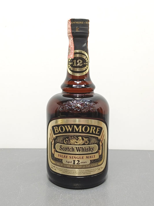 Whisky Bowmore 12 years Old Islay Single Malt anni 80 bott.75 cl 43%