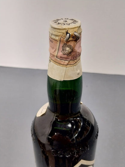 Whisky Black & White 1950s Spring Cap James Buchanan bott.75 cl