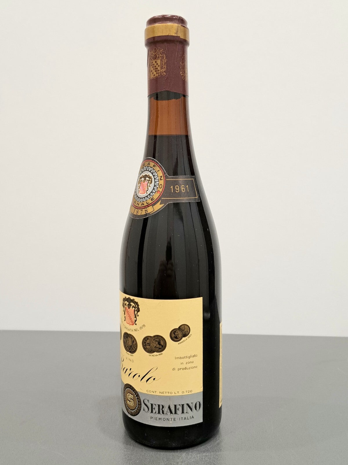 Barolo 1961 Enrico Serafino bott. 72 cl 13°