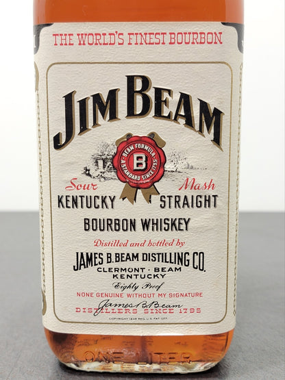 Whisky Jim Beam 1980s Kentucky Straight Bourbon bott. 1 litro 40%