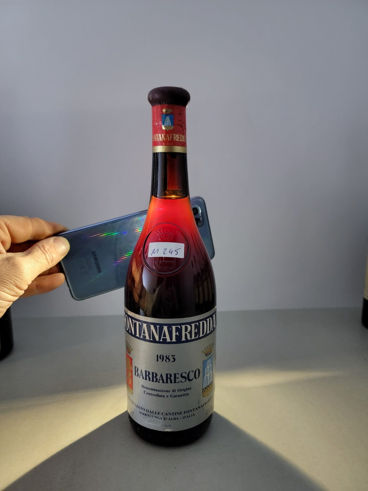 Barbaresco Fontanafredda 1983 Serralunga D'Alba 75 cl 13%
