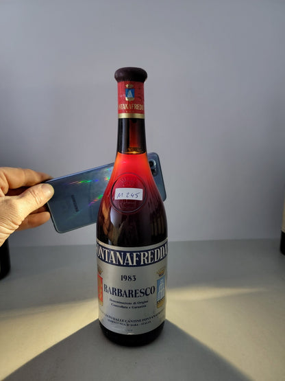Barbaresco Fontanafredda 1983 Serralunga D'Alba 75 cl 13%