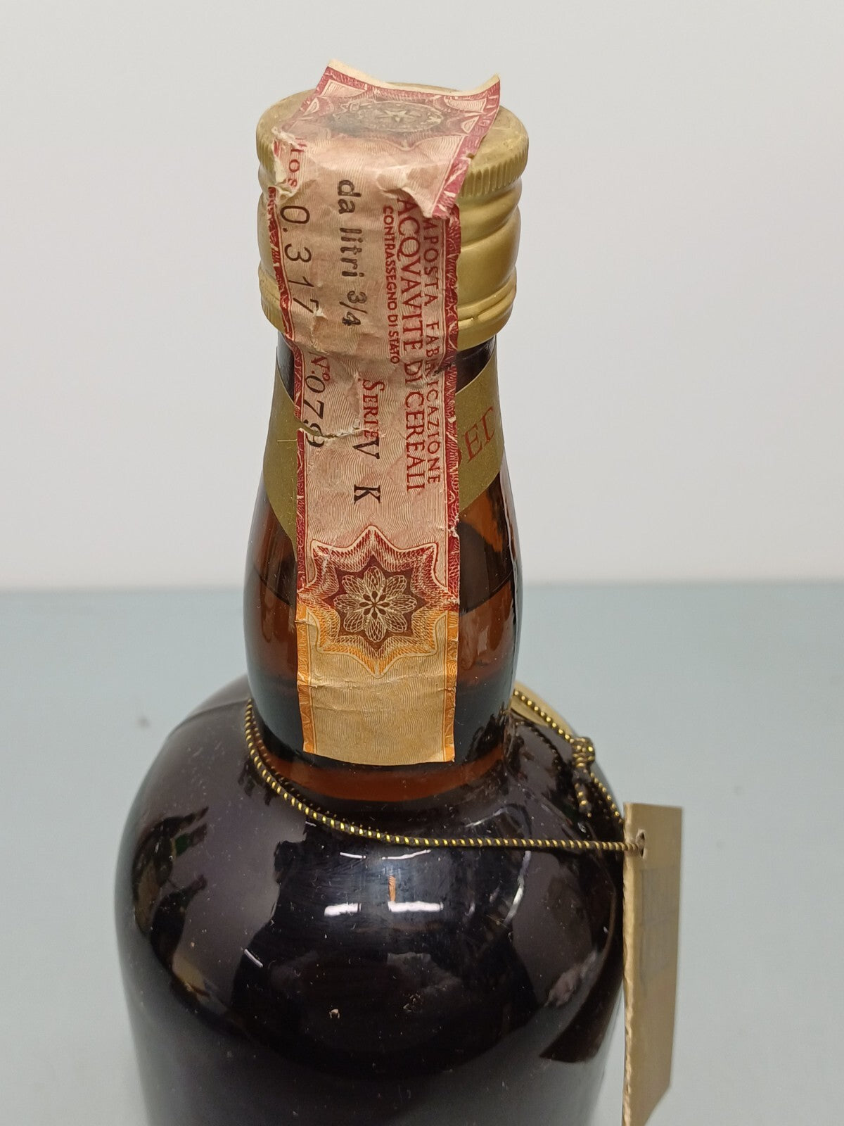 Whisky Queen Regal de Luxe Morrison Howat & Co anni 60 bott 0,75 cl