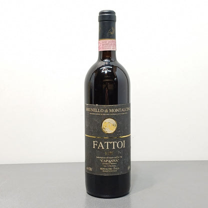 Fattoi 1989 Brunello Di Montalcino Capanna bott.75 cl 13.5%