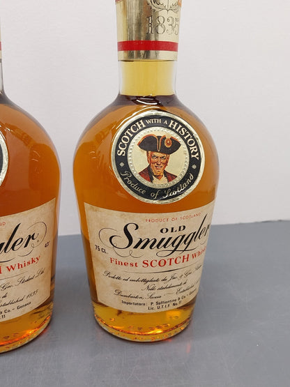 1x Old Smuggler 1970s  Fines Scotch Whisky bott. 75 cl 40%