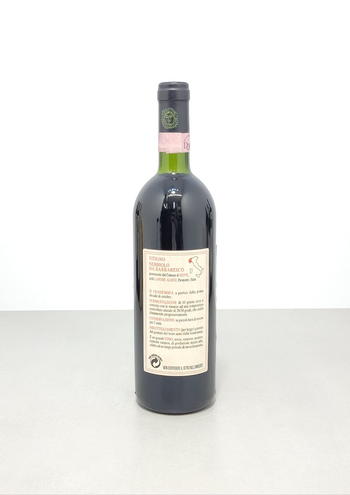 Barbaresco Curra 1998 Cantina Del Glicine Neive bott.. 75 cl 13,5%