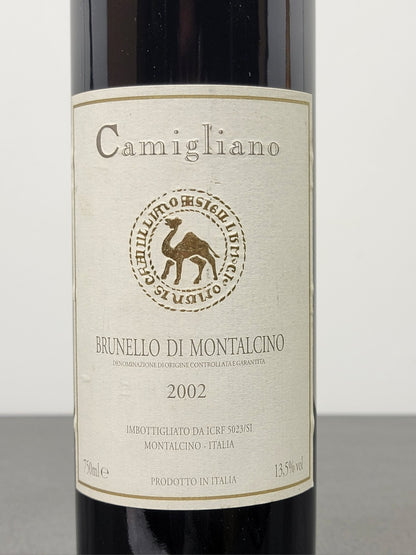 Brunello Di Montalcino Camigliano 2002 bott. 75 cl 13.5%