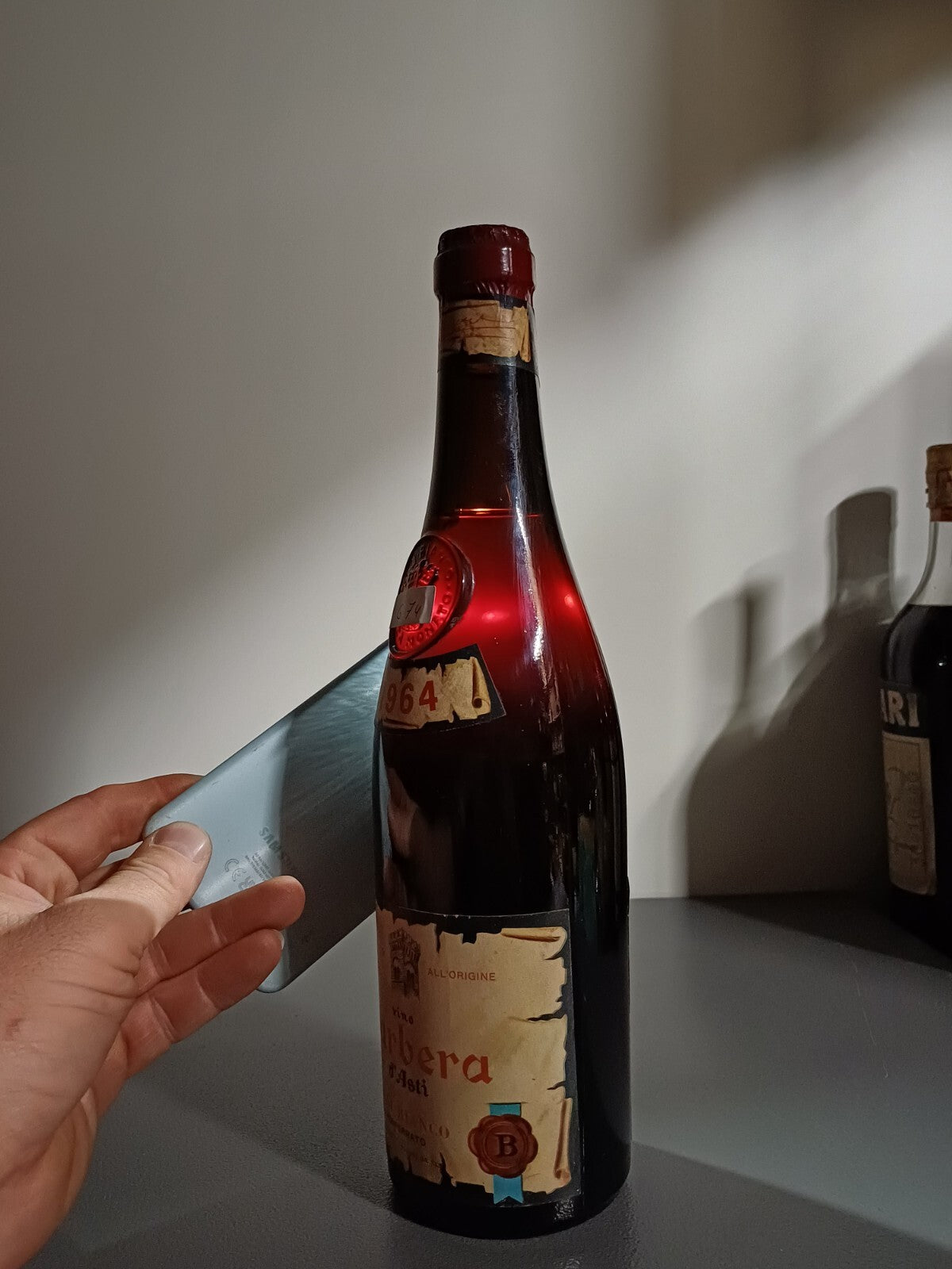 Barbera d'Asti 1964 Fratelli Bianco Nizza Monferrato bott.72 cl