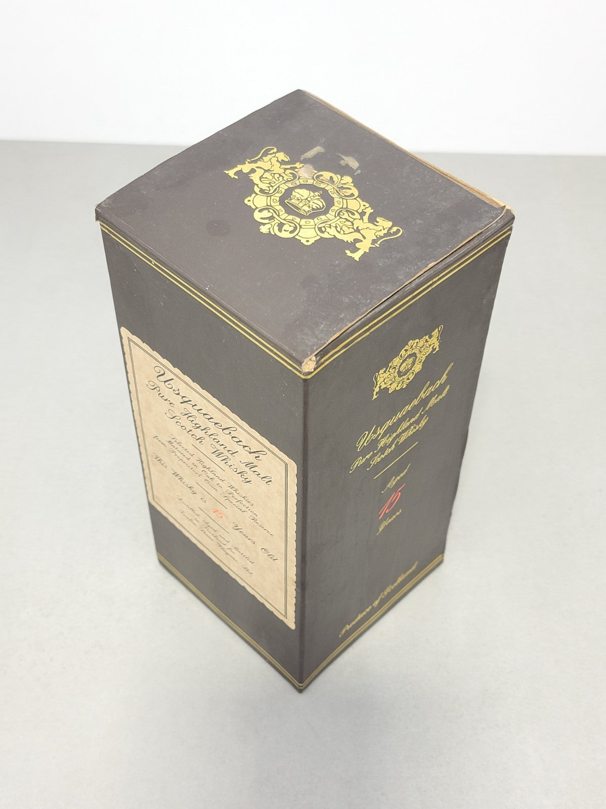 Whisky Usquaebach 15 years Old Highland Malt Scotch Whisky bott.75 cl 43%