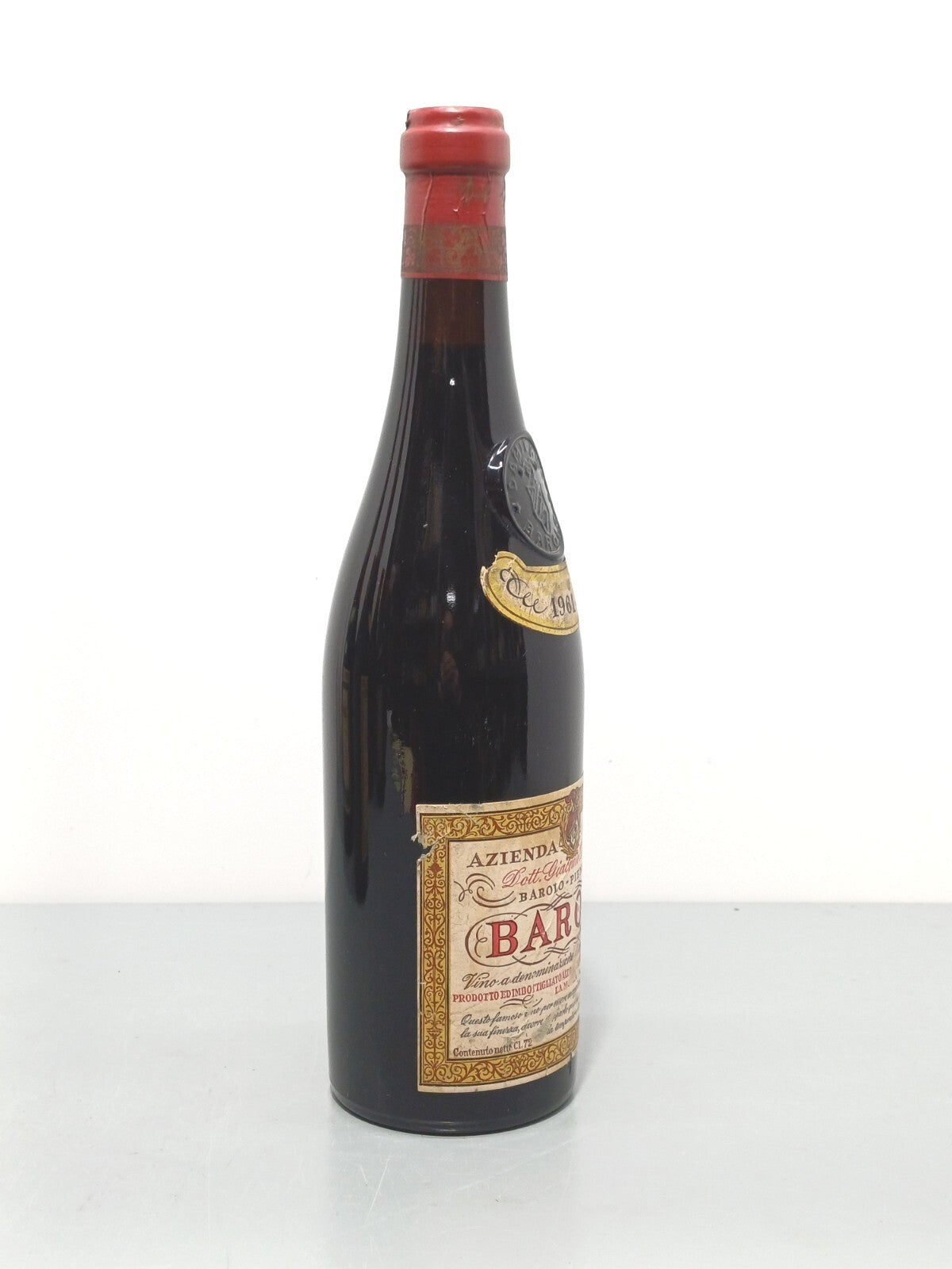 Barolo Giacomo Damilano 1961 bott. 72 cl 13,5%