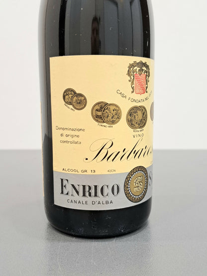 Barbaresco 1961 Enrico Serafino bott..72 cl