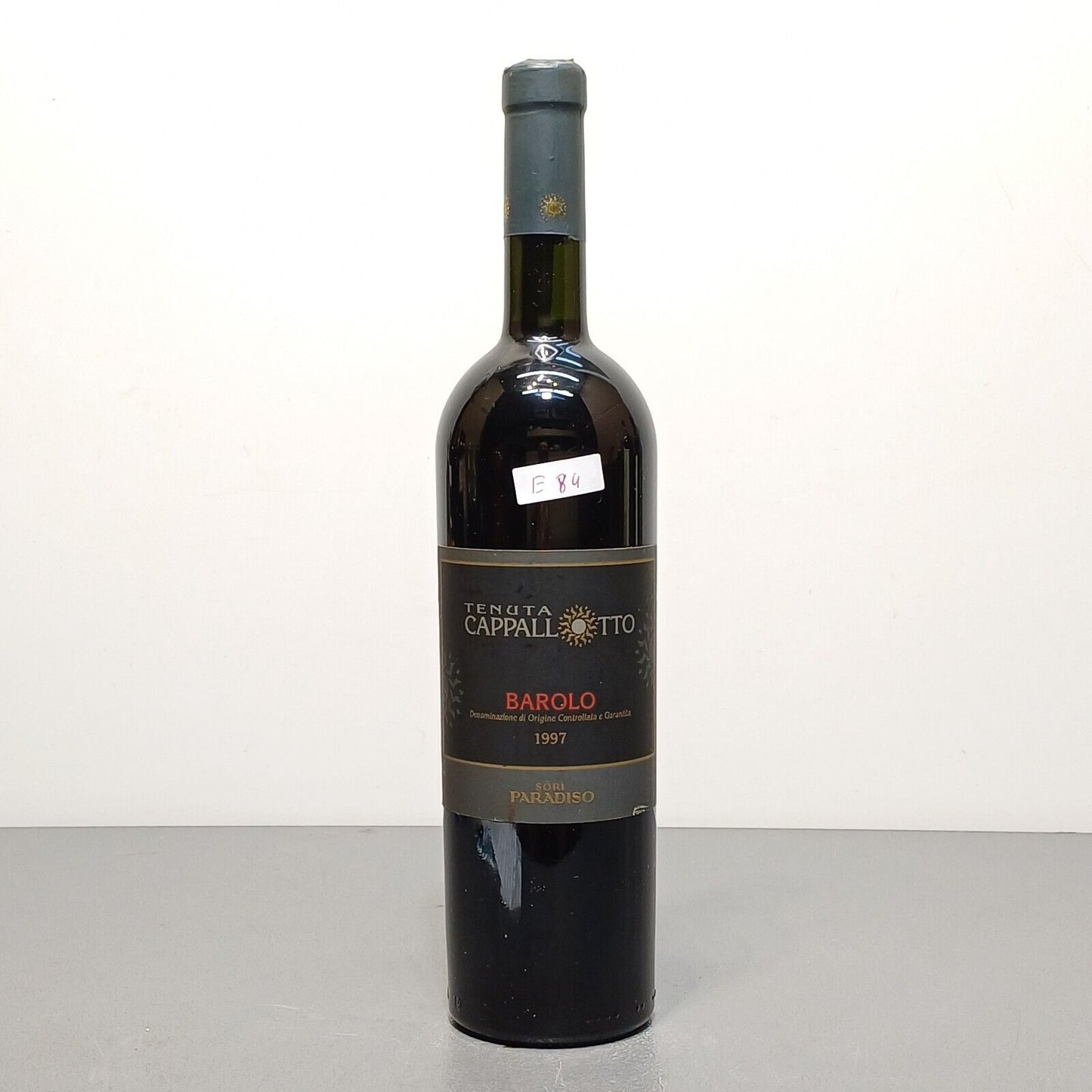 Barolo 1997 Tenuta Cappallotto Sori Paradiso bott.75 cl 14%