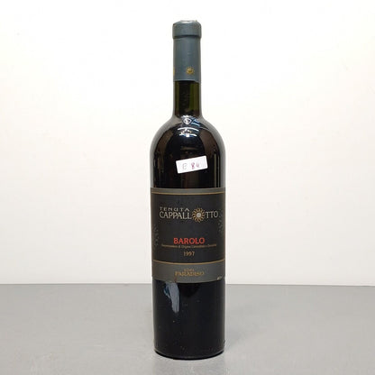 Barolo 1997 Tenuta Cappallotto Sori Paradiso bott.75 cl 14%