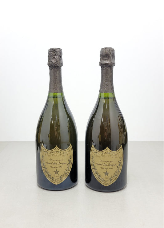 Champagne Dom Perignon 1985 Brut 2 Bottiglie con Box bott. 75 cl 12.5%