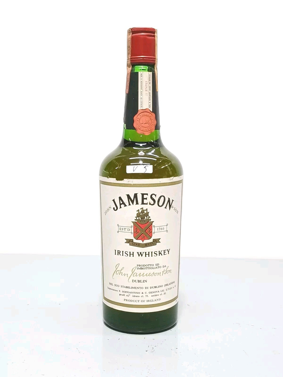 Whisky Jameson 1970s Irish Whisky bott.75 cl 40%