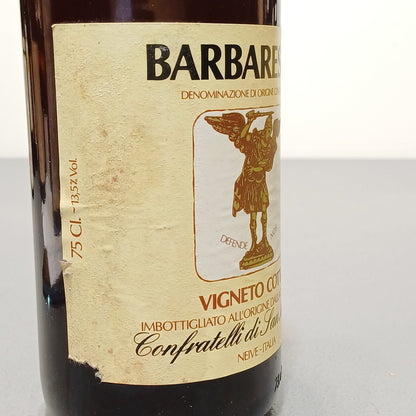 Barbaresco Confratelli Di San Michele 1975 Vigneto Cotta Neive bott..75 cl 13.5%