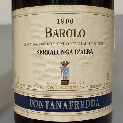 Barolo 1996 Magnum Fontanafredda Serralunga D'Alba bott. 1.5 Litri