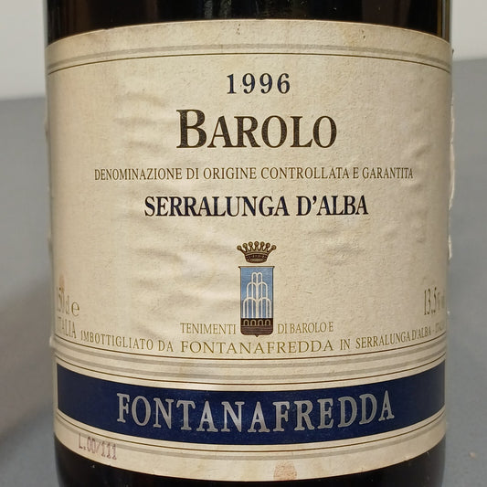 Barolo 1996 Magnum Fontanafredda Serralunga D'Alba bott. 1.5 Litri