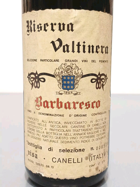 Barbaresco 1967 Valtinera Riserva bott..72 cl