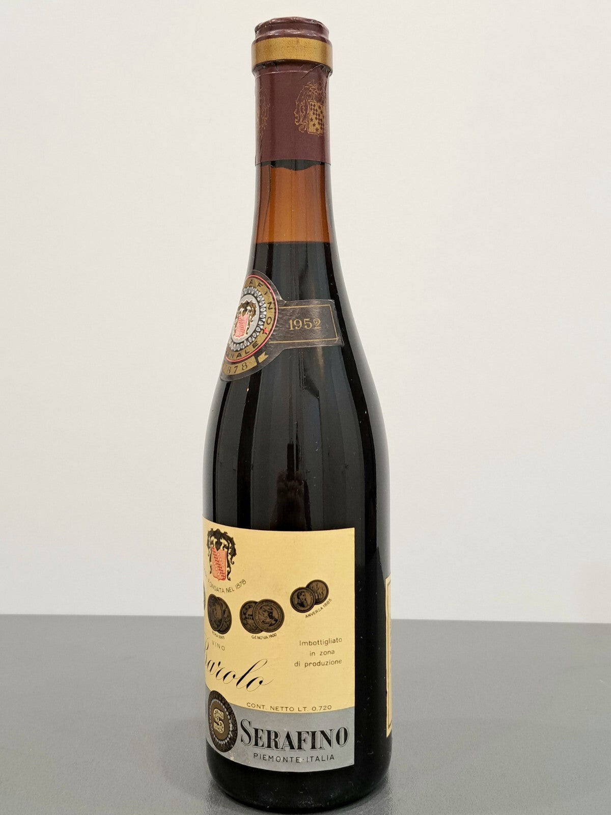 Barolo Enrico Serafino 1952 Riserva Speciale bott.72 cl 13%
