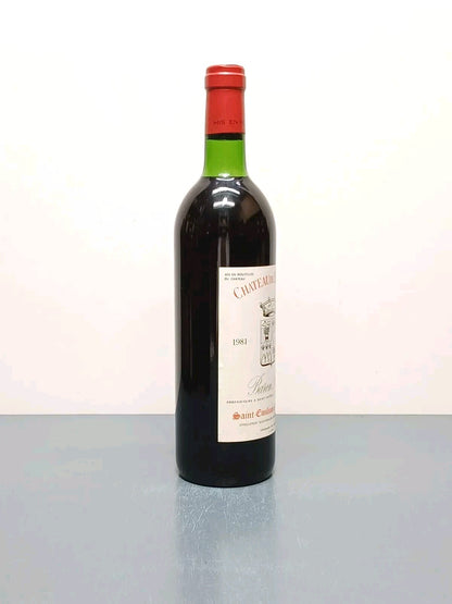 Vino 1981 Chateau de Ferrand Baron Bic Gran Cru Classe Saint Emilion bott.75 cl