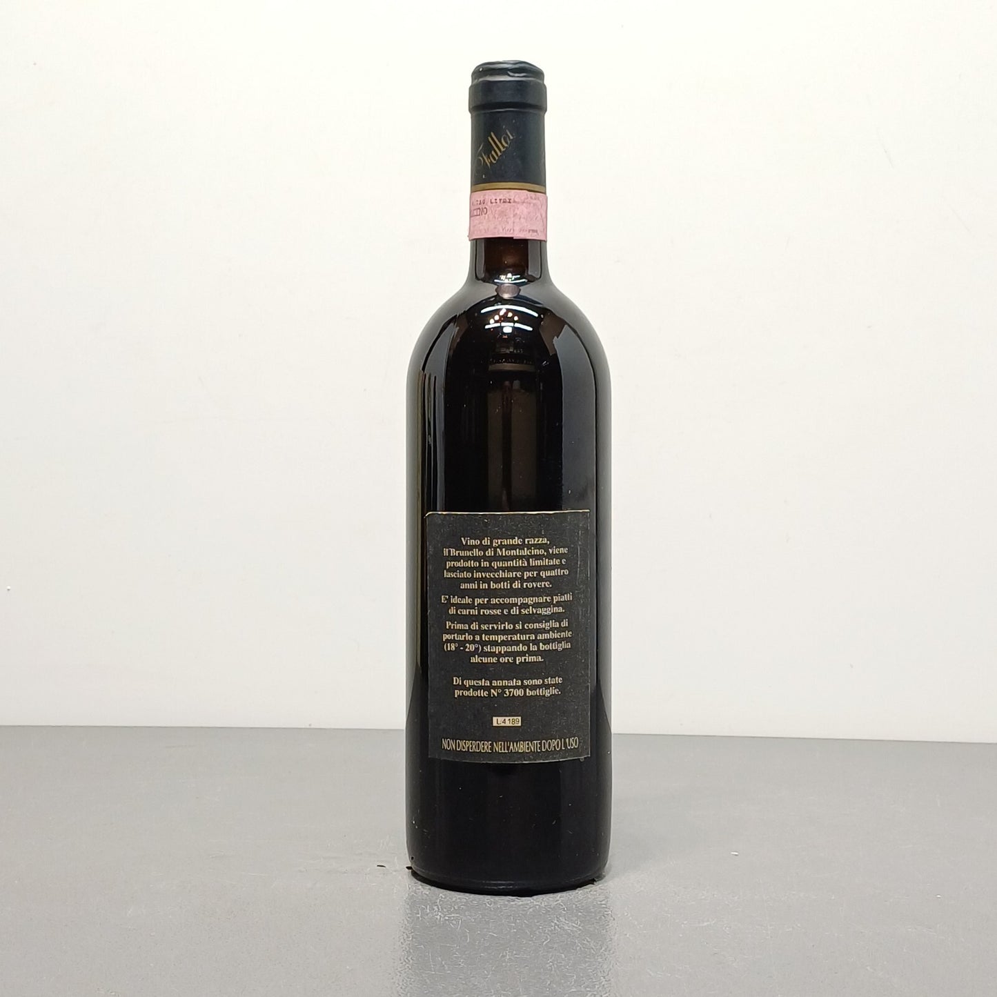 Fattoi 1989 Brunello Di Montalcino Capanna bott.75 cl 13.5%