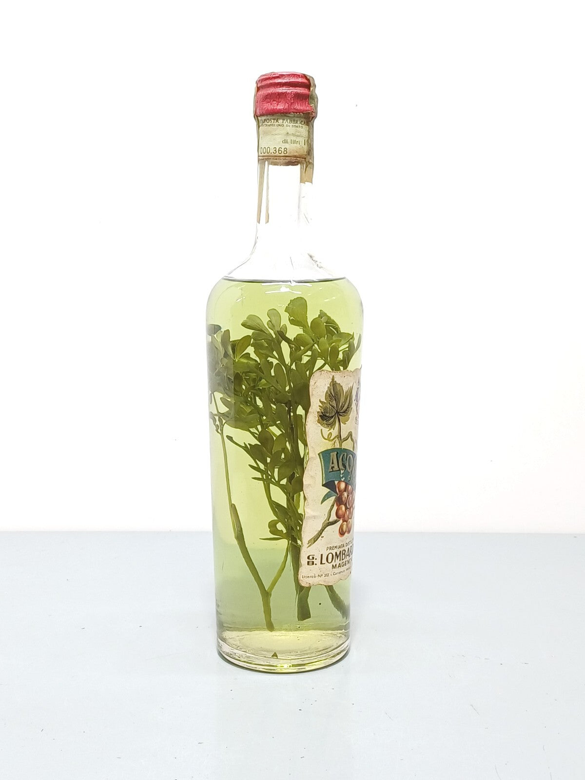 Grappa 1953 G. B Lombardini Acquavite Finissima 100 cl