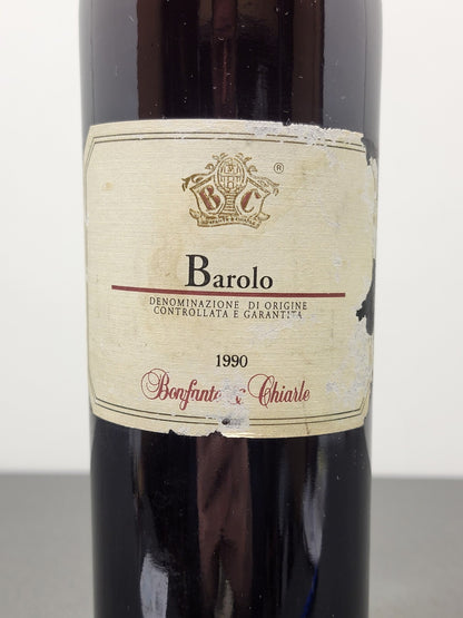 Barolo Bonfante & Chiarle 1990 bott.75 cl 13.5 %