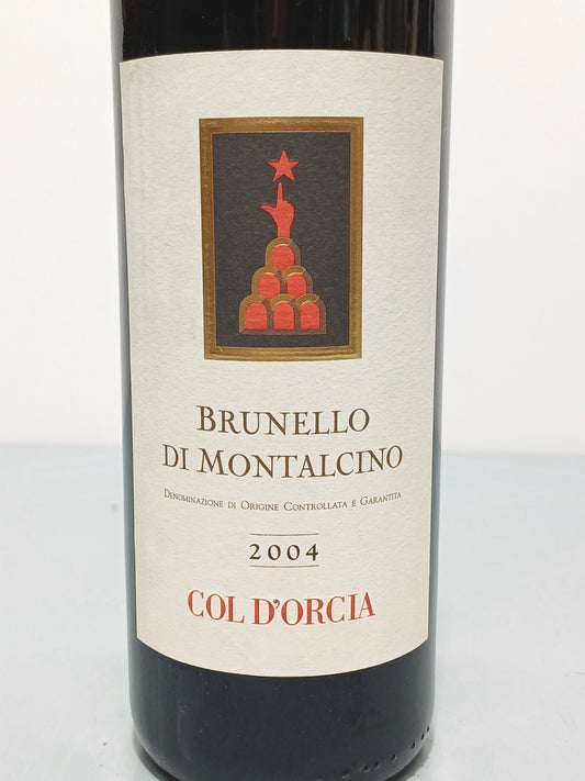 Brunello Di Montalcino Col D'Orcia 2004 bott.75 cl 14%