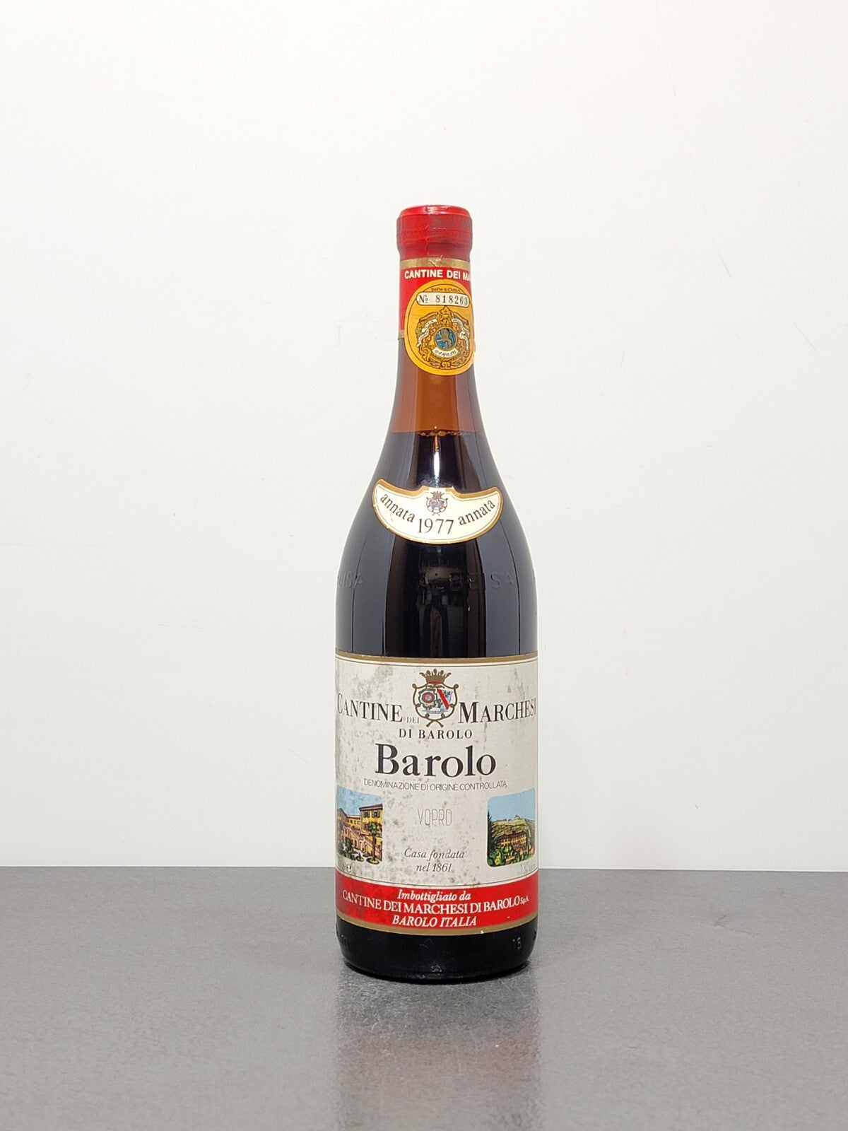 Barolo Marchesi 1977 bott.75 cl 13%
