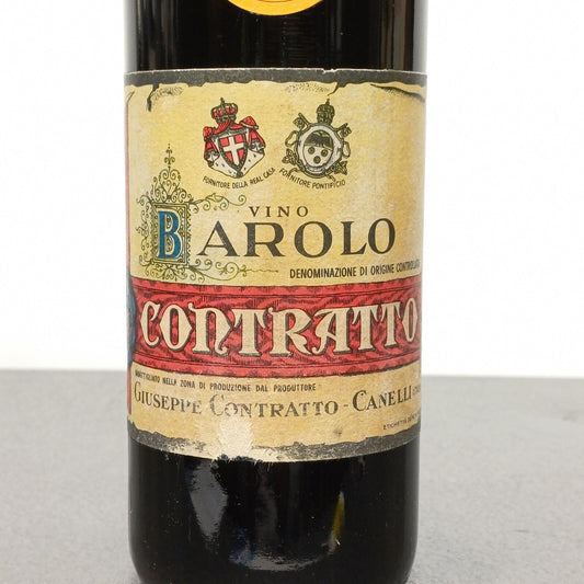 Barolo Giuseppe Contratto 1964 bott.72 cl 13.5%