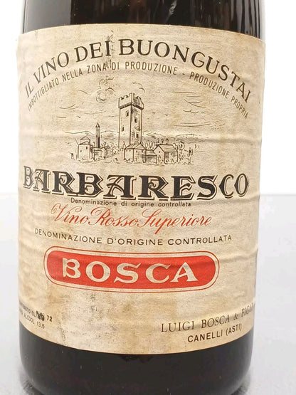 Barbaresco Luigi Bosca 1964 Vino Rosso Superiore bott. 72 cl 13.5%