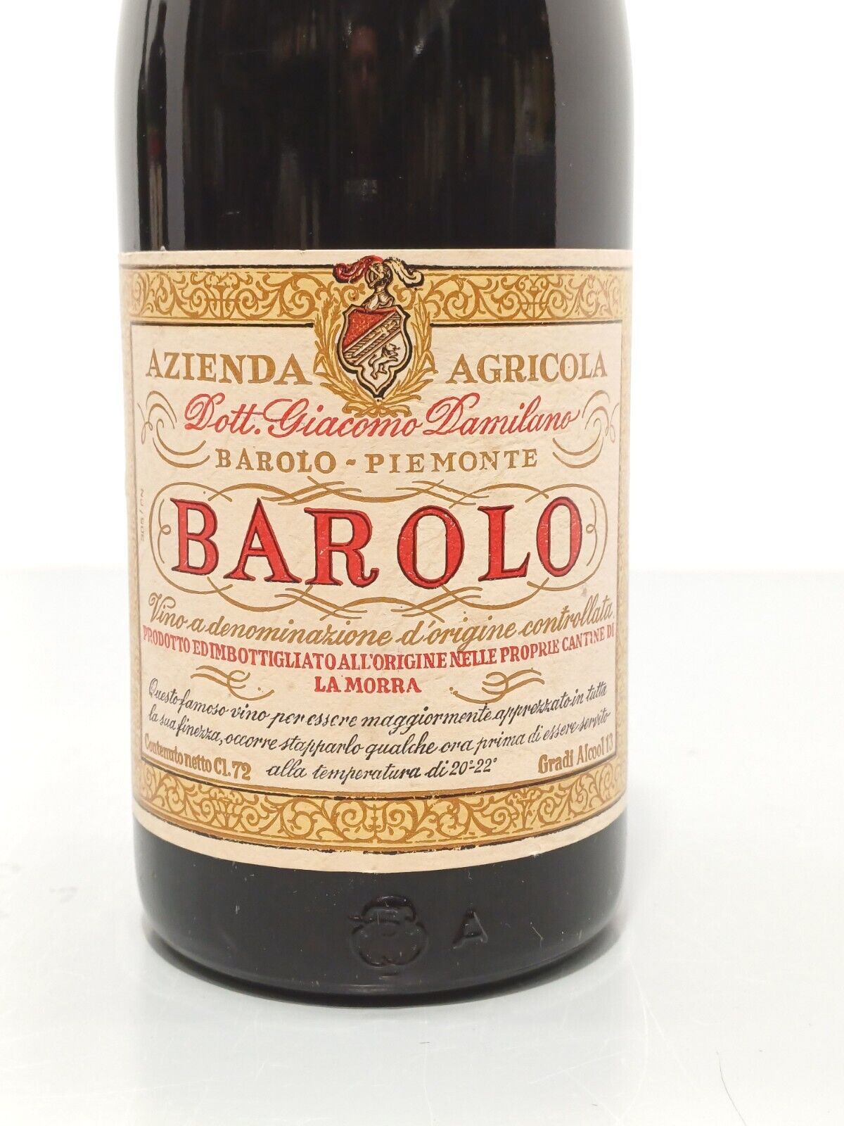 Barolo Giacomo Damilano 1971 bott. 72 cl 13,5%