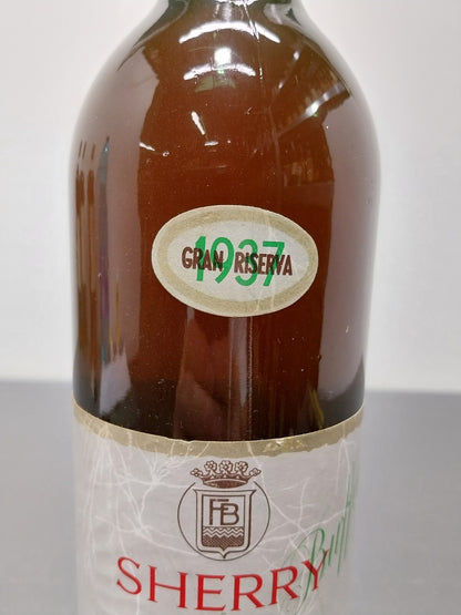 Sherry Di Sicilia Gran Reser 1937 Fratelli Buffa Di Antonio Marsala bott.0.72 cl