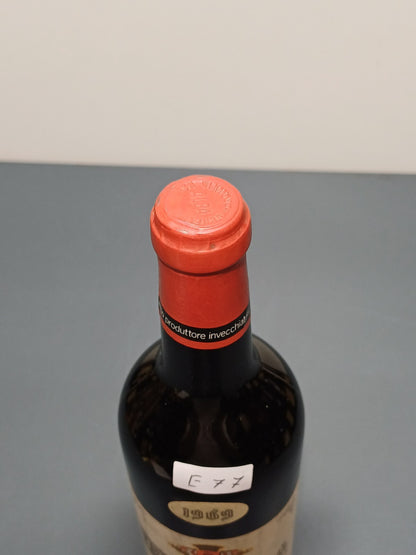 Barbera 1969 D'alba Riccardo Ceretto bott. 72 cl