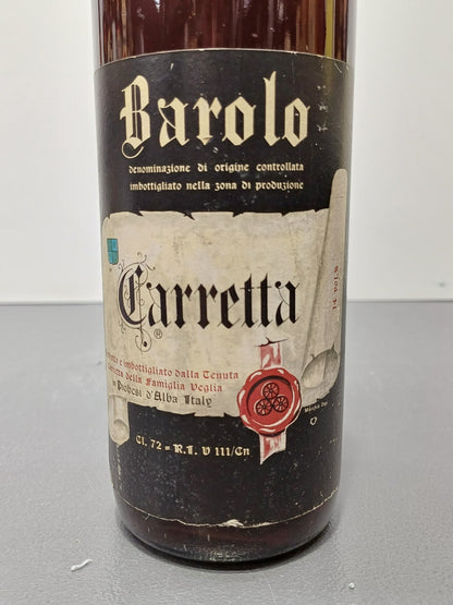 Barolo Carretta 1970 Cannubi Riserva Speciale bott. 72 cl 14%