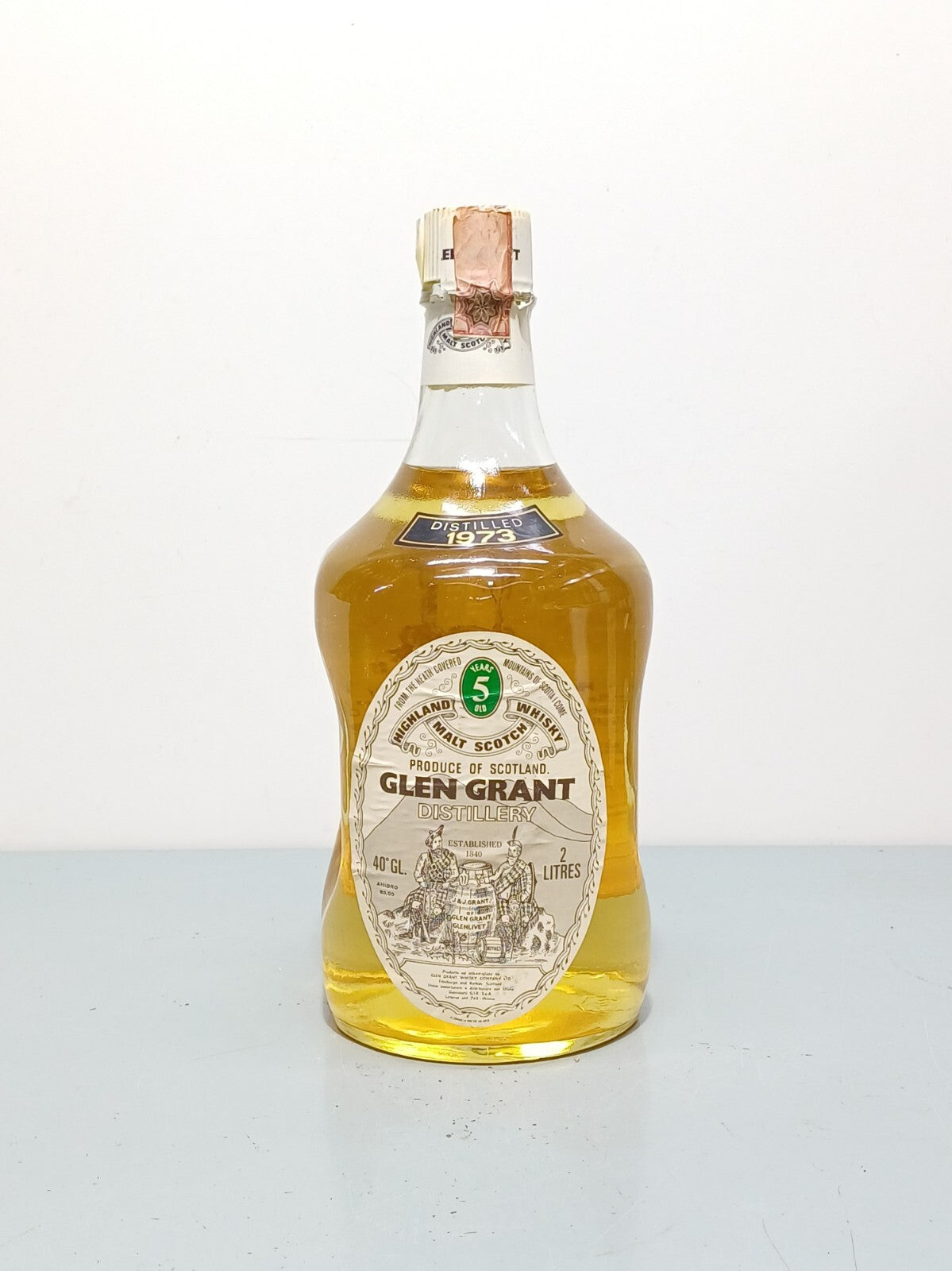 Whisky Glen Grant 5 years 19732 litri Highland Malt Scotch Whisky Glenlivet