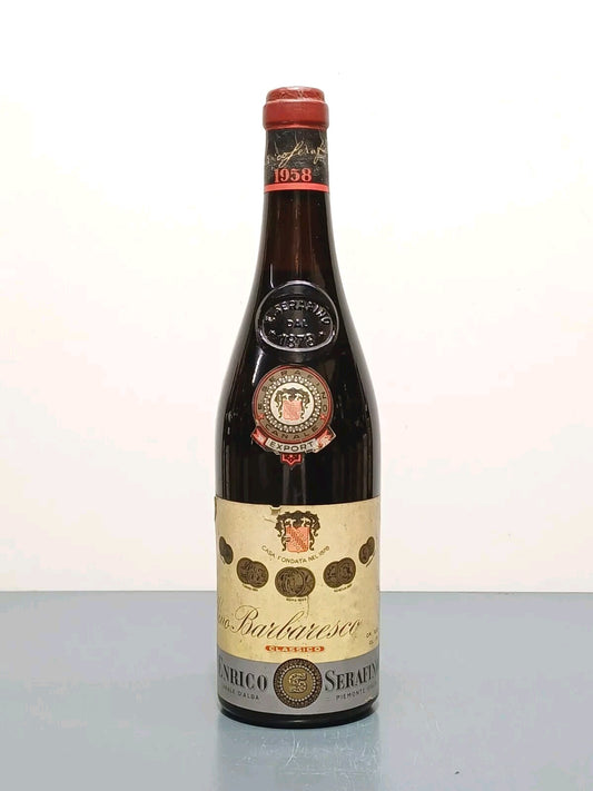 Barbaresco Enrico Serafino  1958 bott..70 cl 13,5%