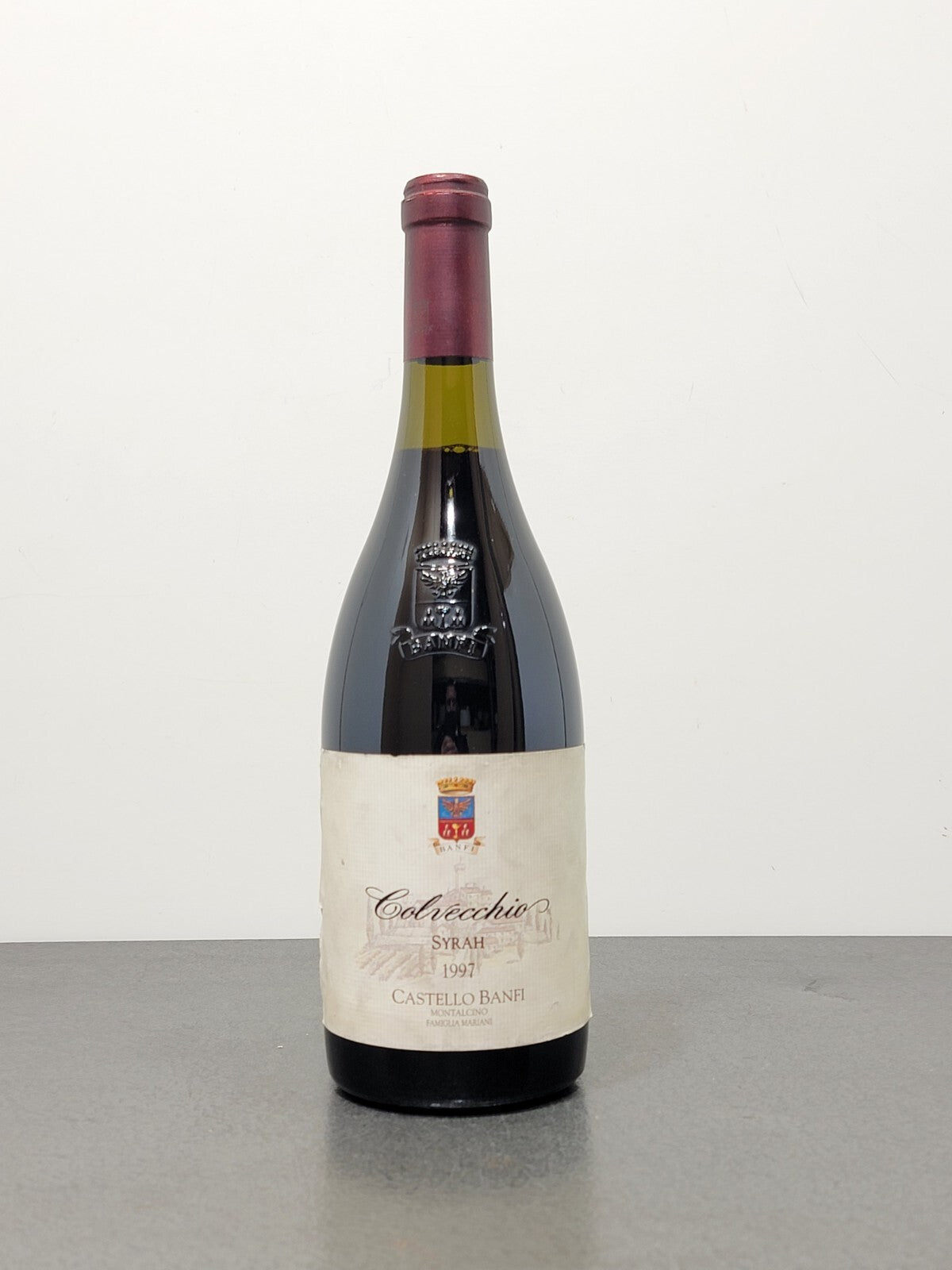 Colvecchio Banfi Syrah 1997 Sant'Antimo bott.75 cl 12.5%