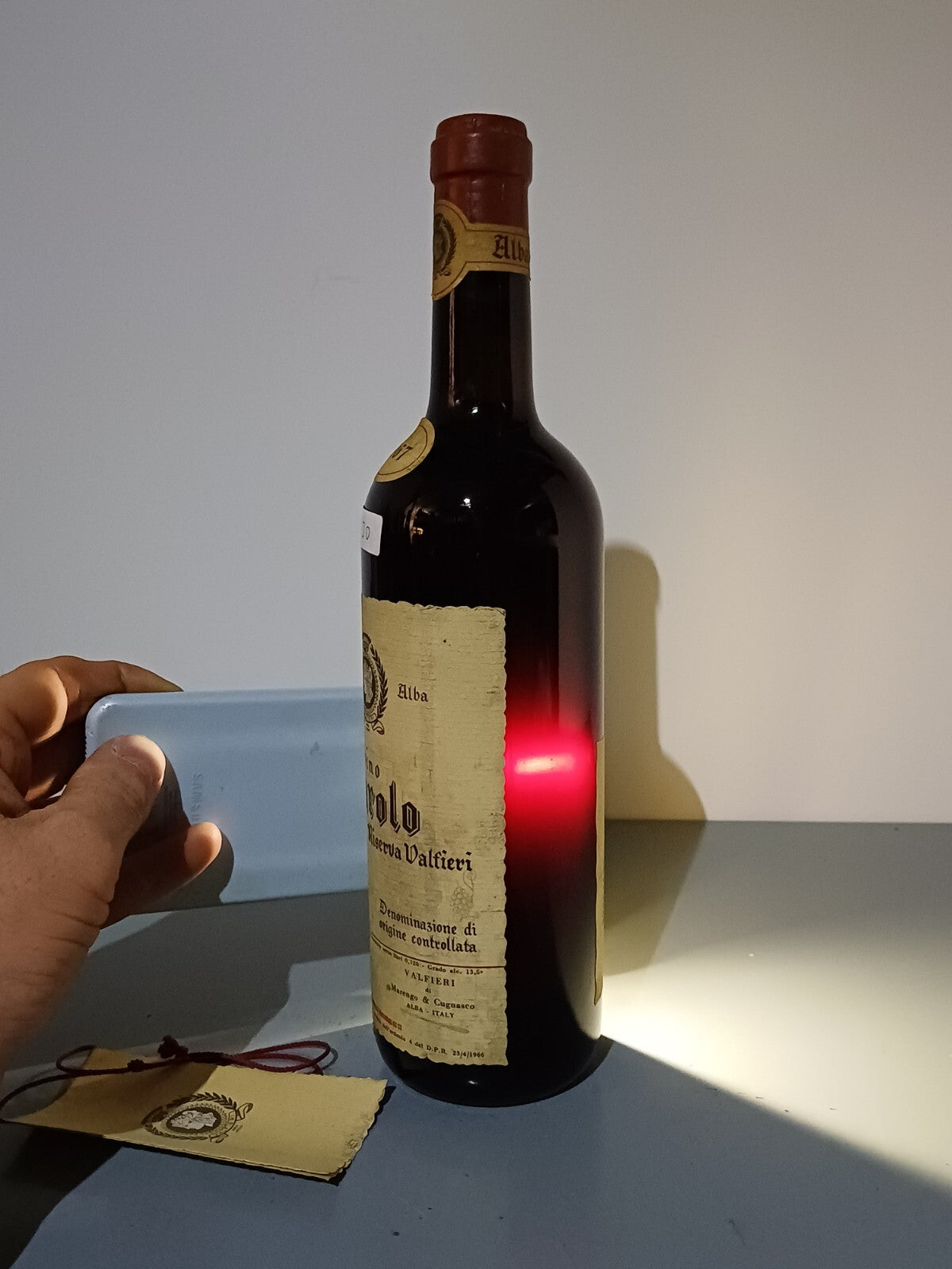 Barolo Valfieri Riserva 1967 bott. 72 cl 13,5%