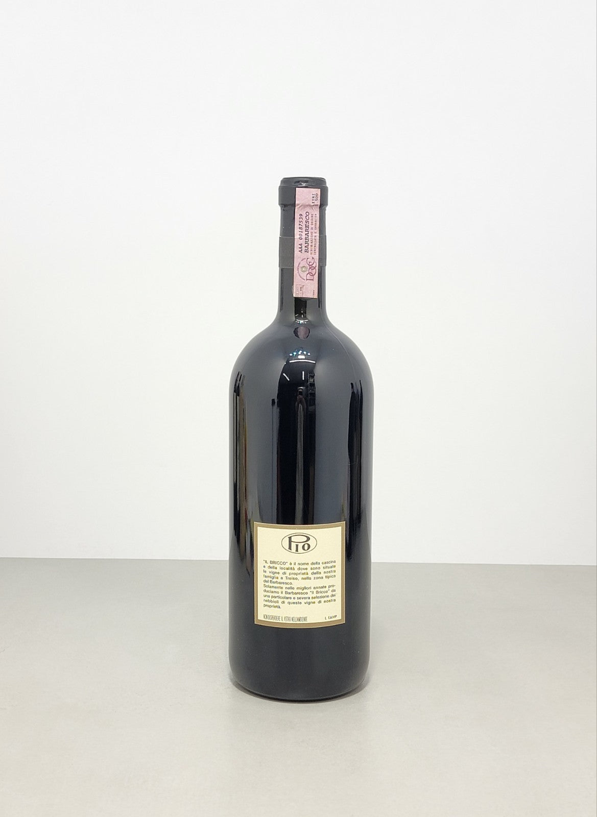 Barbaresco il Bricco Magnum 1998 Pio Cesare Alba Cassa Legno bott. 1,5 litri 14%