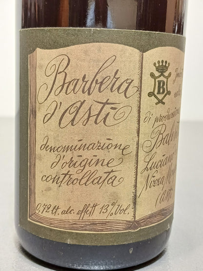 Barbera 1974 Balestrino Luciano Nizza Monferrato bott. 72 cl 13%