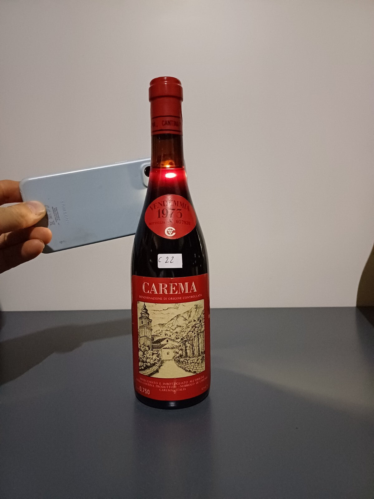 Carema Cantina Dei Produttori Di Nebbiolo Di Carema 1973 bott.75 cl