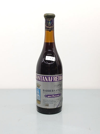 Barbera Fontanafredda 1978 Vigna Raimondo bott. 75 cl