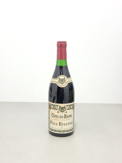 Cotes Du Rhone Paul Etienne 1972 Saint - Peray bott.75 cl 12%