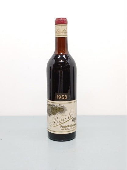 Barolo Fratelli Barale 1958 bott. 72 cl 13,5%