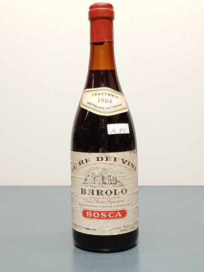 Barolo Luigi Bosca 1964 Vino Rosso Superiore bott.72 cl 13.5%