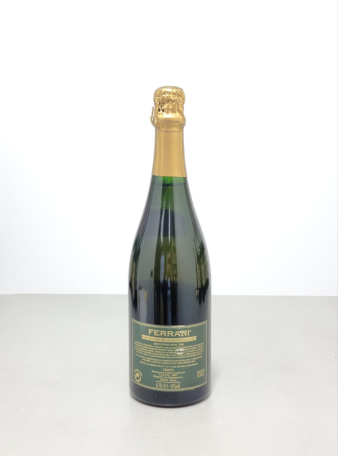 Giulio Ferrari La Riserva del Fondatore 1990 Metodo Classico bott. 75 cl 12%